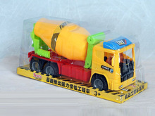 供应惯性工程搅拌车 车模型系列  男孩子智力玩具H044598