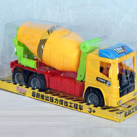 供应惯性工程搅拌车 车模型系列  男孩子智力玩具H044598