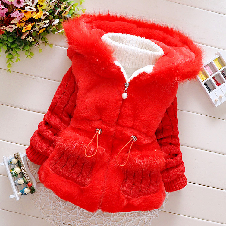 Princess Solid Color 100% Cotton Girls Outerwear display picture 3