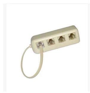 TelePhone One-to-four/1-Point 4/one-to-four/one-in-four-out/disPensing Box/adaPter Box/ConneCt Box 6P4C Four-Core