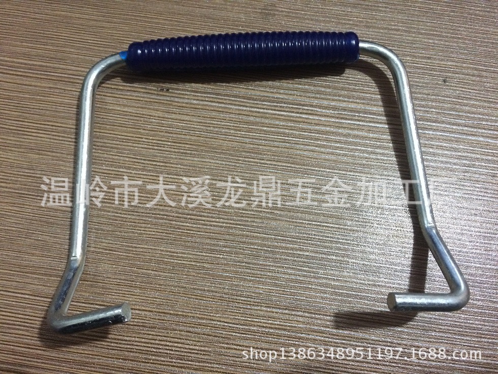 200升5.2*12半包紫蓝色透明提手，水桶桶把，涂料桶提手