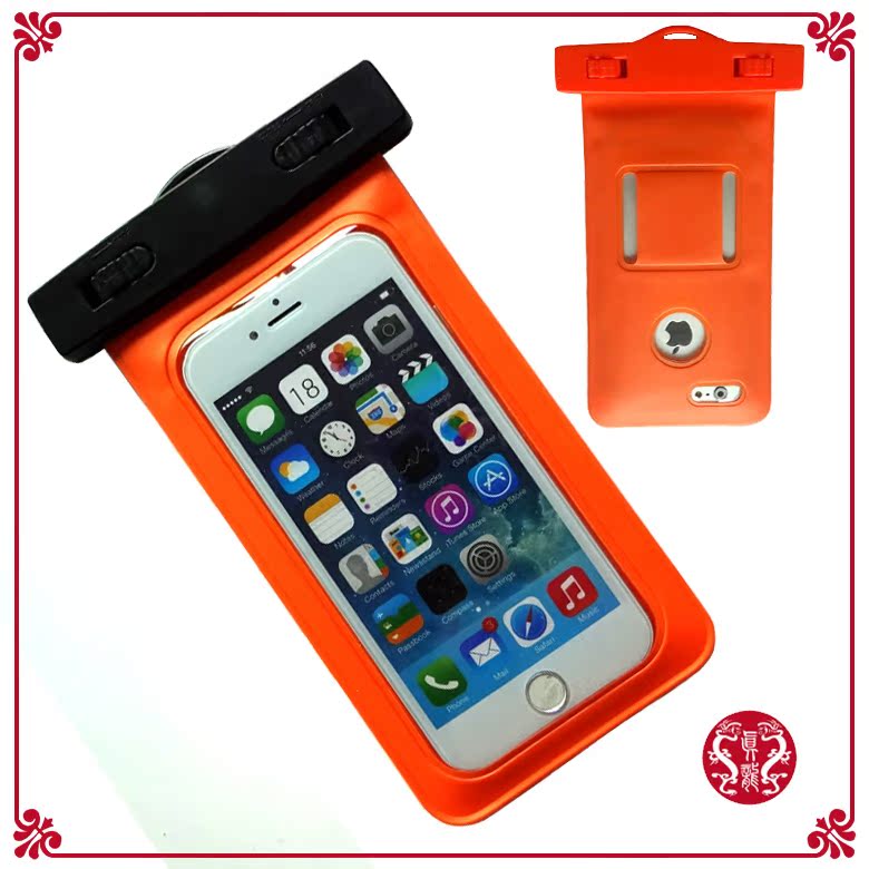 新款产品高档品质iphone6 plus 5.5英寸手机防水袋 送臂带+挂绳|ms