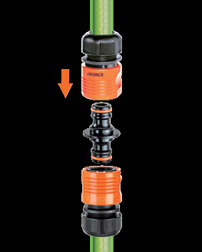 Conector Rápido para Manguera de Jardín 1/2" de ABS Dos Vías para Jardín image 5