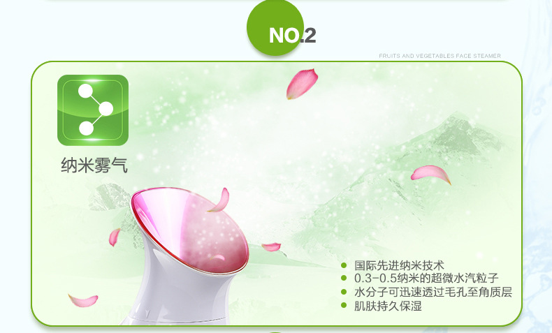 NV8318果蔬蒸臉器