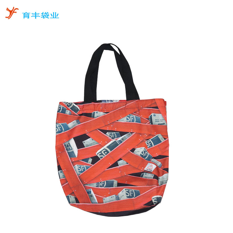 厂家供应印花帆布手提袋 防水帆布袋 彩色印花手提购物袋