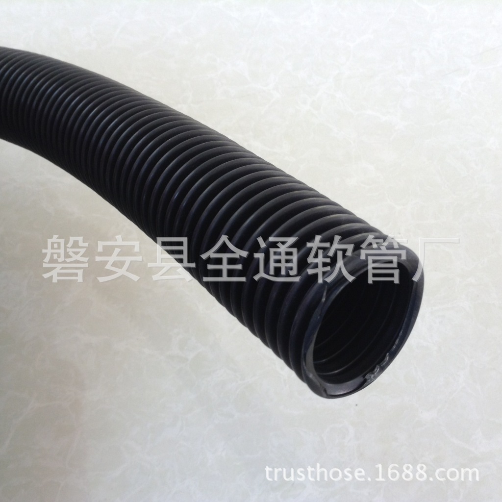 厂家供应外径31毫米 易弯曲耐磨 便携式喷漆器连接波纹管 eva软管