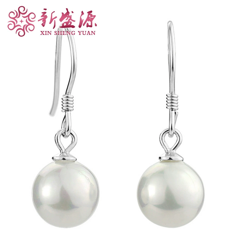 Серьги с жемчугом из стерлингового серебра 925 пробы, корейские модные элегантные женские серьги в стиле Мори для подруги, подарок