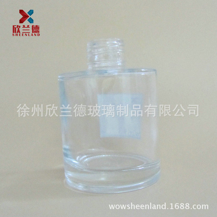 120ML圆柱形螺口香薰瓶 散香瓶 无火香薰玻璃瓶