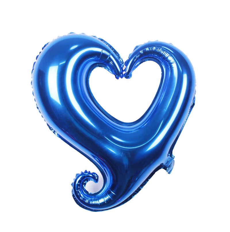 18寸深蓝色勾勾心800