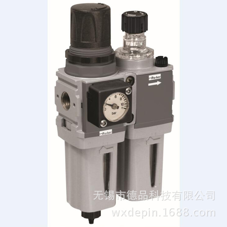 原装派克Parker 气源处理 气动三联件 P31CA12GEMNTLNW G1/4