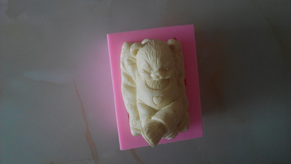 Cruz-pierna oso fondant cake molde de chocolate para hornear herramienta fondant cake molde al por mayor