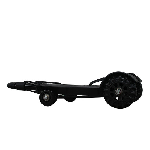 Four-wheeled small portable folding luggage cart tank wheel pull rod driver pull cart shopping trolley load-bearing 75KG