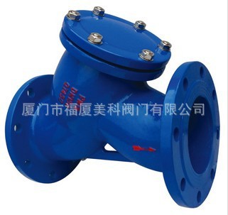 福厦美科铸铁 球墨铸铁Y型过滤器GL41H-10/16Q