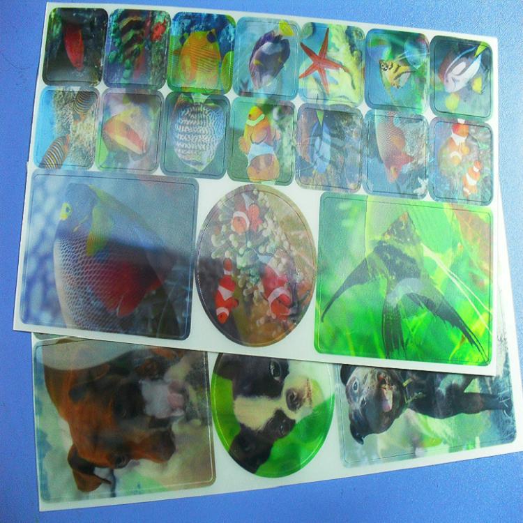 PP PET Three-dimensional card 3-D Magic Card 3D Stereoscopic stationery Three-dimensional printing