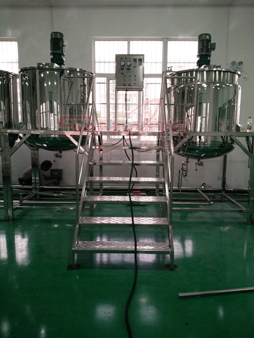 食品搅拌锅 蒸汽加热食品搅拌锅 食品用加热搅拌桶 食品搅拌混合