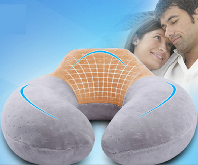 u枕 飞机枕 小汽车头枕 办公室 托夫颈枕 记忆棉加高护颈枕芯 U型