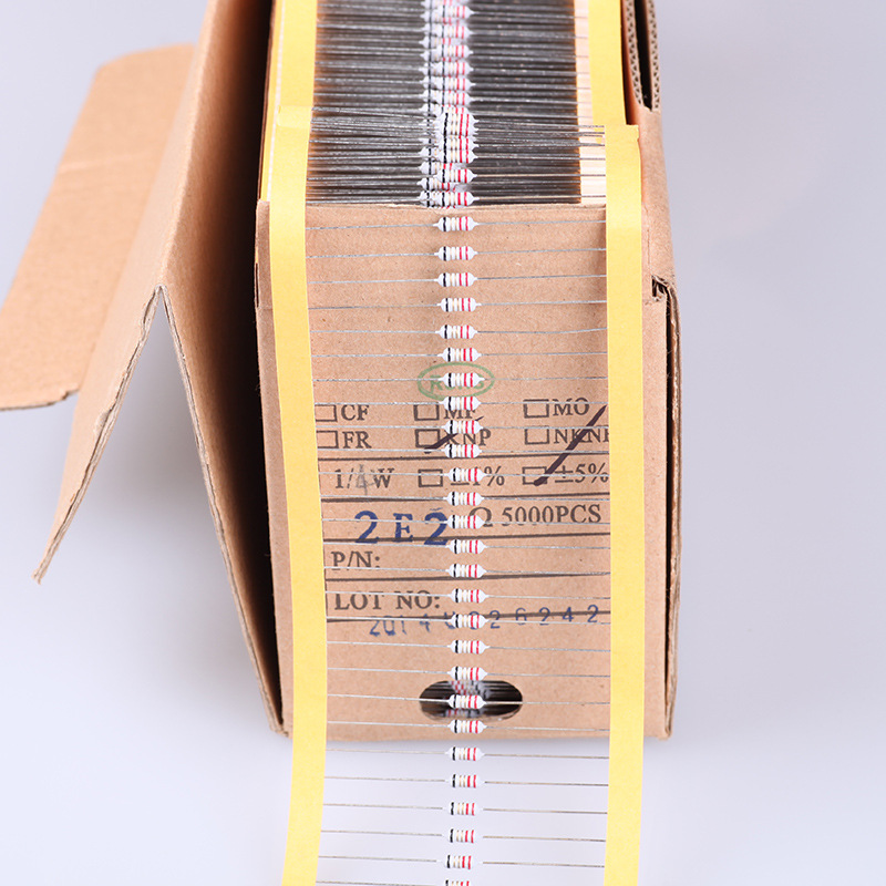 绕线1/4w 1/2w 1W 2W 3w 5w M型电阻熔断大功率PTC圆柱形线绕电阻