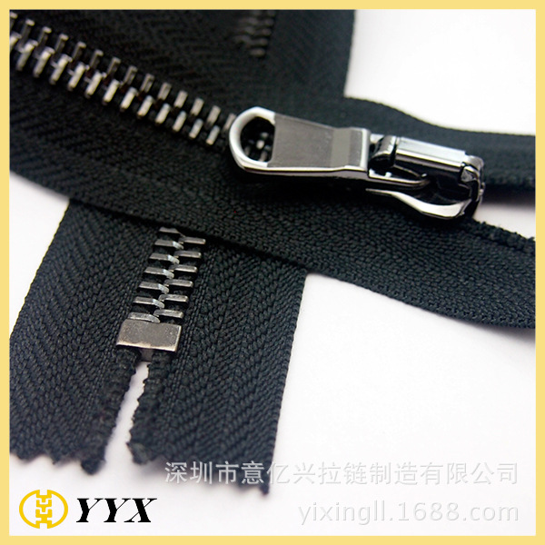 拉链厂家专业深克叻铜牙闭尾金属拉链牙色可5#8#金属拉链