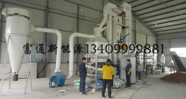 洛陽木屑顆粒機生產線 (2)