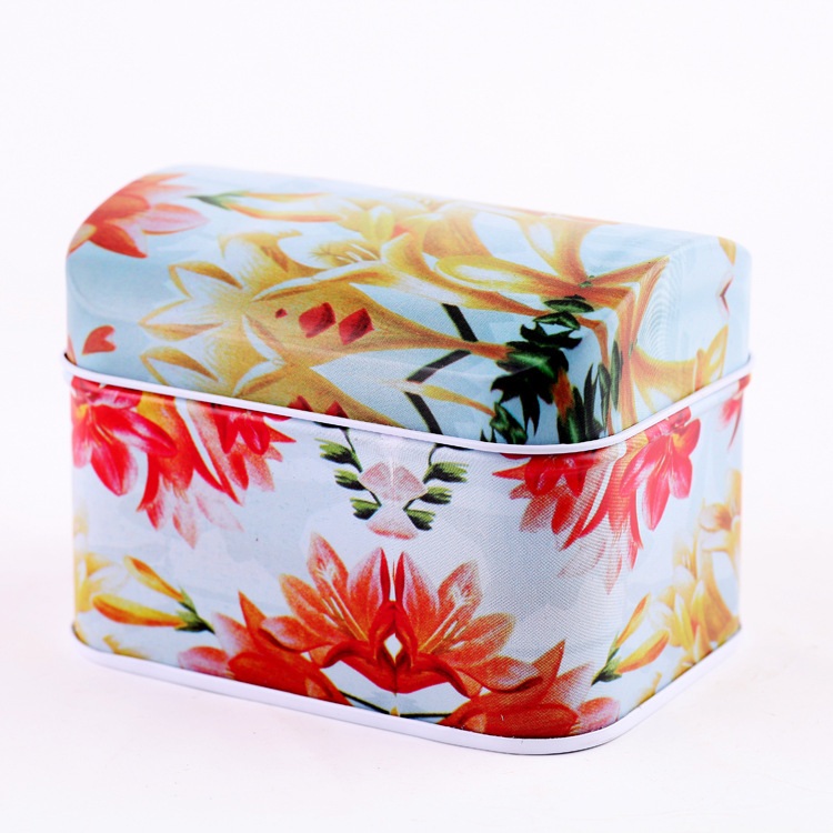 通用礼品包装铁盒 韩国时尚长方形马口铁盒子 收纳盒定制批发