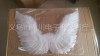 [Manufacturer supply] Children's adult angel, feathers, wings, black white wings stage performance wholesale