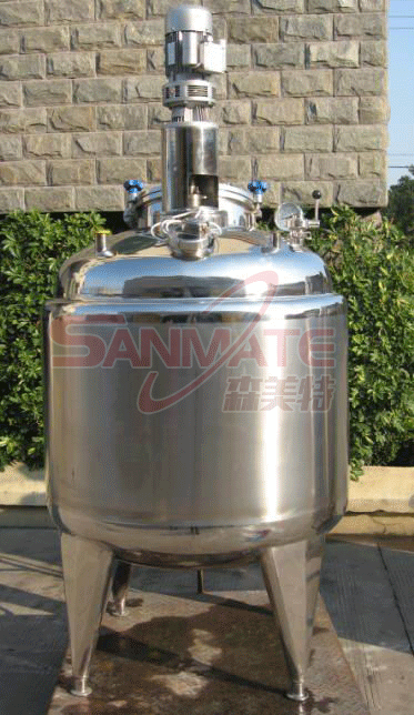 饮料果汁调配罐 电加热调配罐 不锈钢容器配液罐 混液搅拌罐