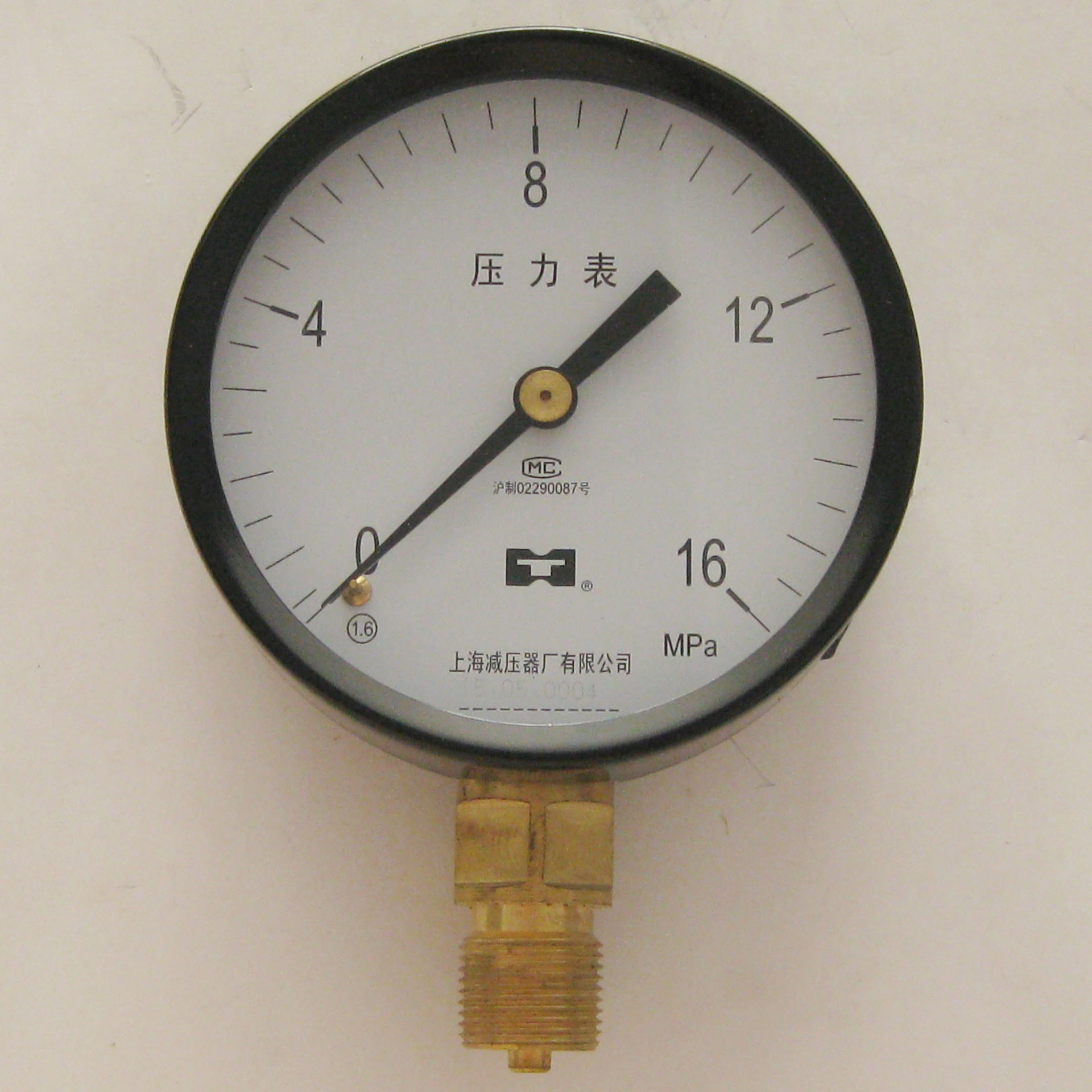 厂家直销 压力表 Y100 中压 上海减压器厂 现货供应 径向