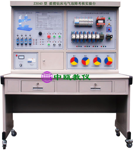 SZJ-01-1、Z3040型 摇臂钻床电气故障考核实验台|机床电气实训台
