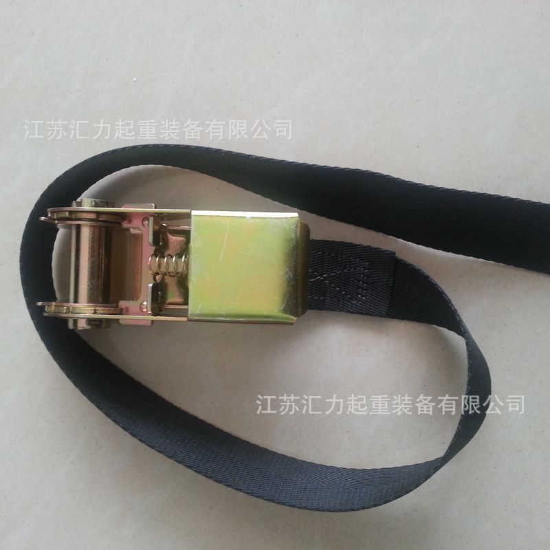 1寸汽车拉紧器 1t25mm汽车捆绑器 25mm货物捆绑带6m7m8m9m10m