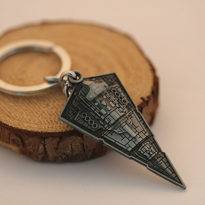 新品電影周邊星球大戰星際迷航飛船戰艦鑰匙扣外貿批發