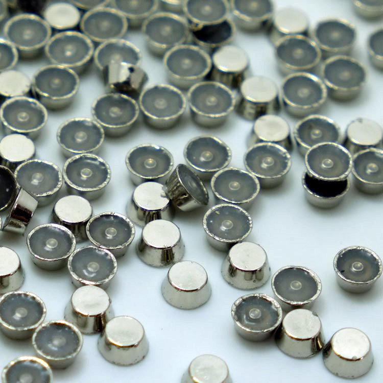 厂家定制\水桶形（矮）合金烫片烫钻\时尚金属烫片烫图\服装配件