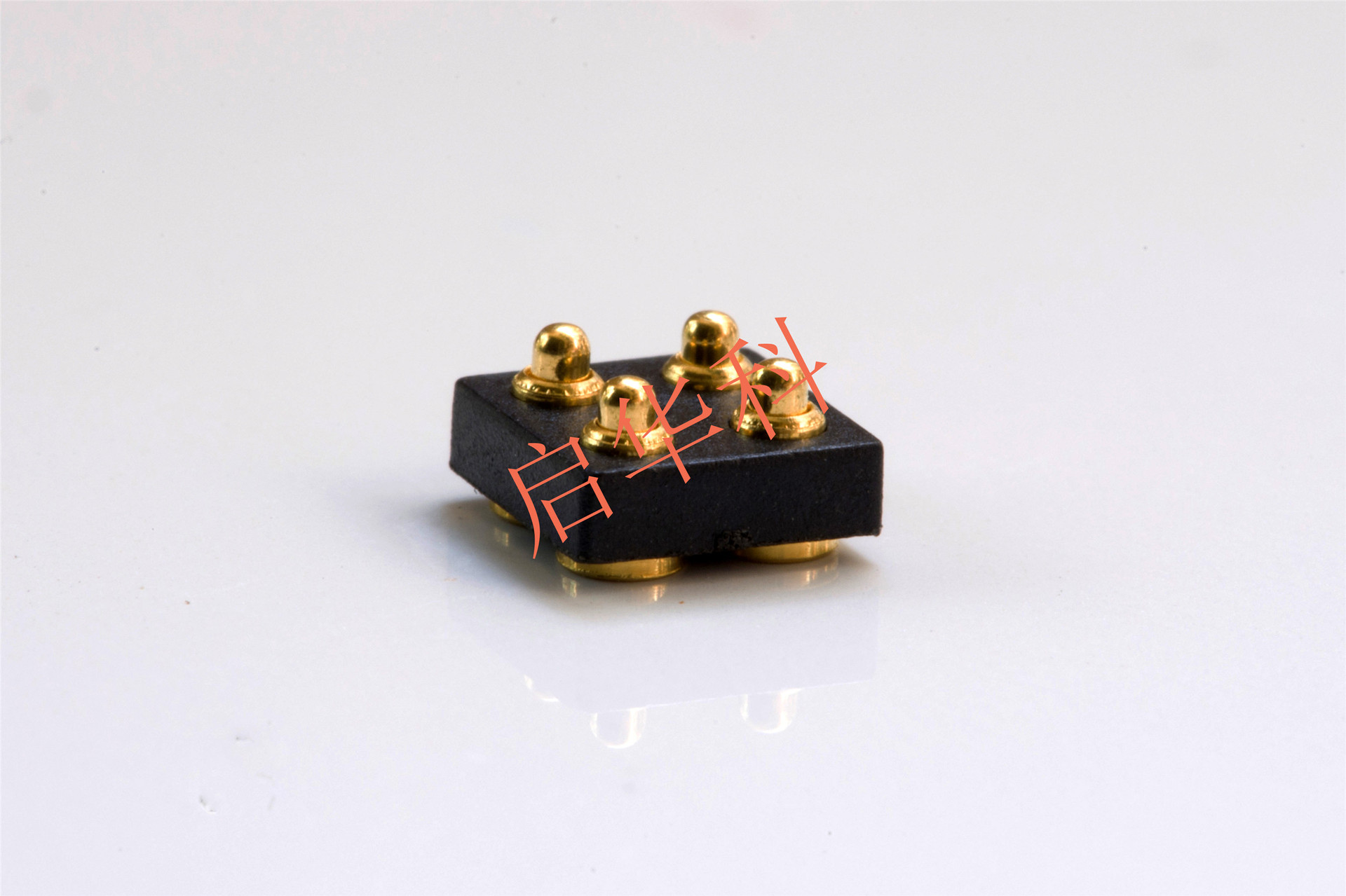 镀金连接器顶针 充电器顶针 镀金汽车电器弹簧针