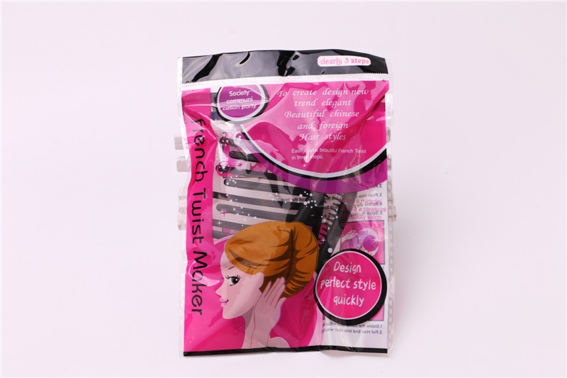 Elegant Solid Color Hair Clip