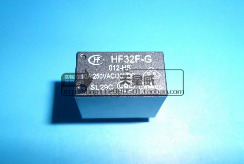 散新正品HF宏发继电器HF32F-G-012-HS 4脚一常开 10A 12VDC