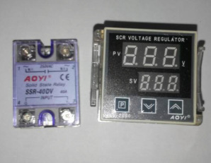 SSR-40DV可控硅模块与ZKG-1配套