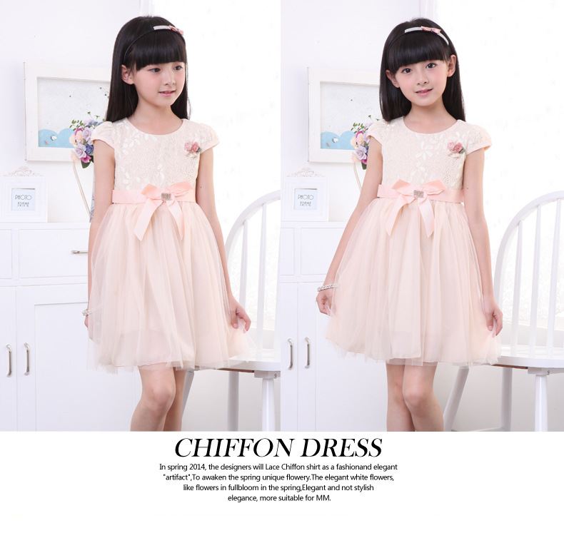 Robes pour fille en mélange - Ref 2044927 Image 30