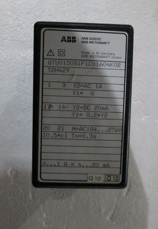  GTUO150S1F1C01A04K02      T2H4Z9      AC184-276V