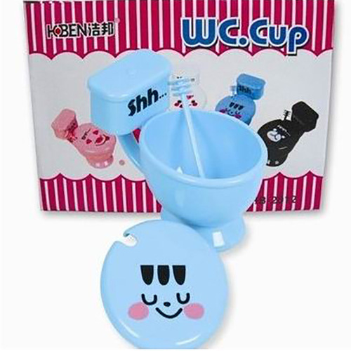 Fashion Creative Cups Beautiful Toilet Cup Cartoon Style Water Cup Birthday Gift Business Gift Logo Printable