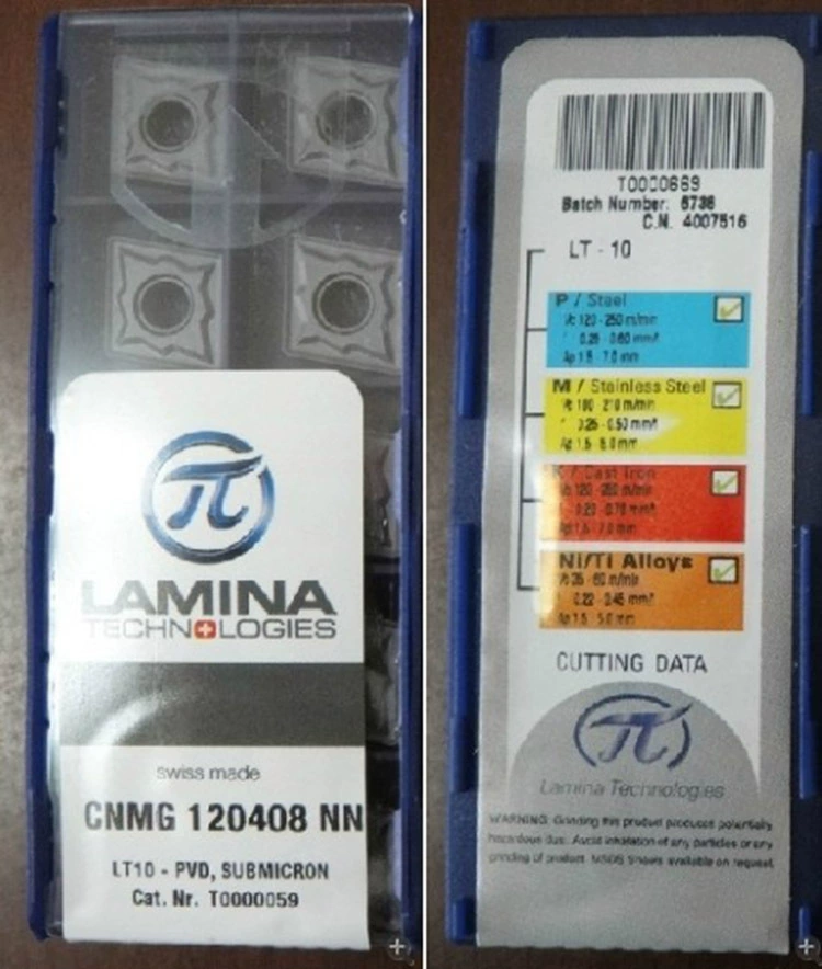 Оптовая поставка импортированного ножа Linka из твердого сплава, лезвие CNMG120408NP LT10