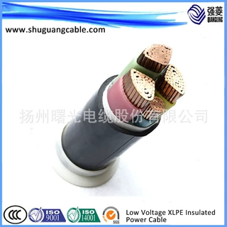 光伏电站专用 1千伏 1KV YJV22 3*35 铜芯电力电缆 