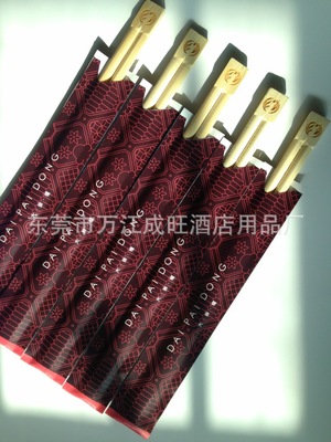[direct deal]Both sides personality Japanese logo laser Chopsticks sets printing Customized sign
