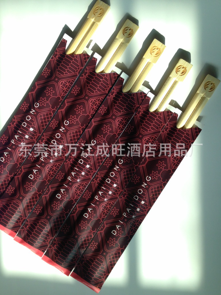 [direct deal]Both sides personality Japanese logo laser Chopsticks sets printing Customized sign