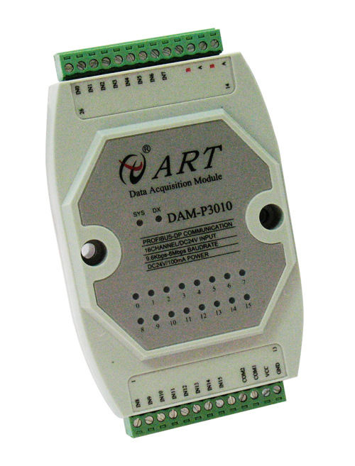 DAM-P3010 16路开关量输入模块、支持多种组态软件、PLC系统