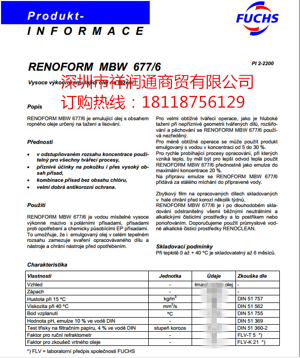 RENOFORM MBW 6776