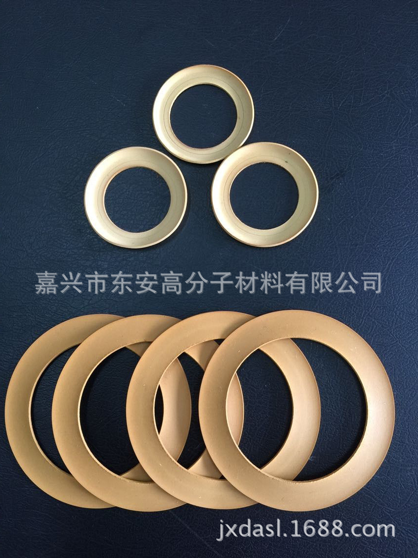 东安厂家供应 空压机静音气泵活塞环 PTFE密封皮碗