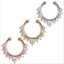 Labret piercing jewelry detail image