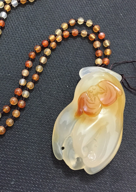 玉髓吊坠_冬季玉髓毛衣链 玉石毛衣链 玉髓佛