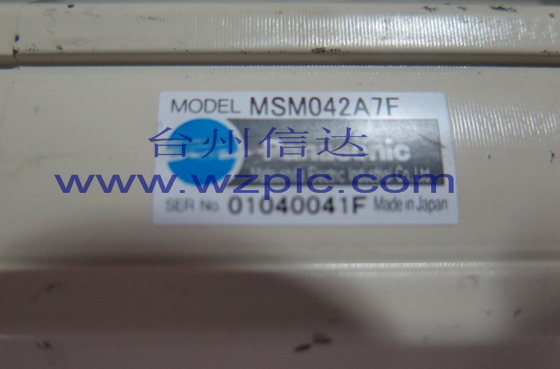 台州信达 二手松下电机  MSM042A7F 保修三个月 询价