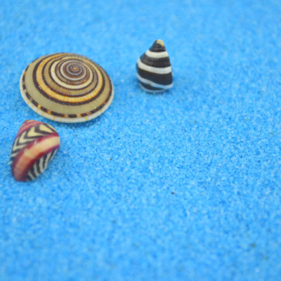 Blue sand 1 kg natural Quartz sand Landscape Blue Sand Glass Wishing Bottles Platform Shop fixtures decorate