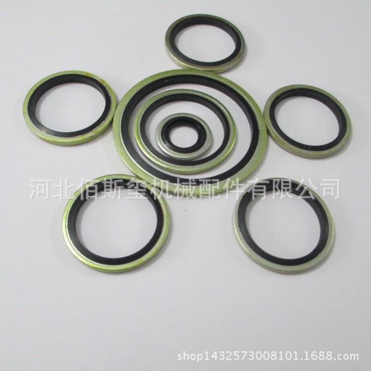 大量 紫铜壳组合垫片 自定芯组合垫圈